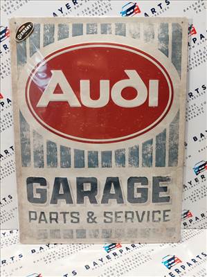 Audi Garage - fémplakát fém tábla (30x40cm)