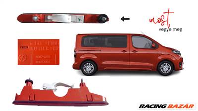 Peugeot Partner 2 Citroen Berlingo Toyota Proace féklámpa 89071289