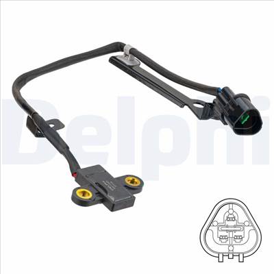DELPHI SS11343 - impulzusadó, főtengely HYUNDAI KIA