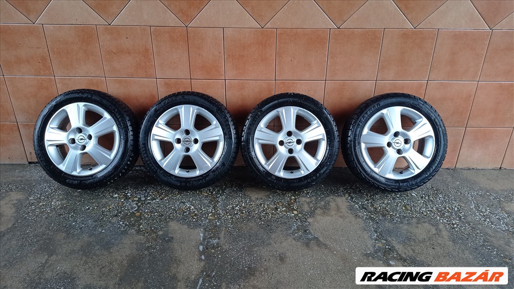 OPEL CORSA C 15" ALUFELNI 4X100 TÉLI 185/55R15 GUMIVAL OLCSÒN!! 1. kép