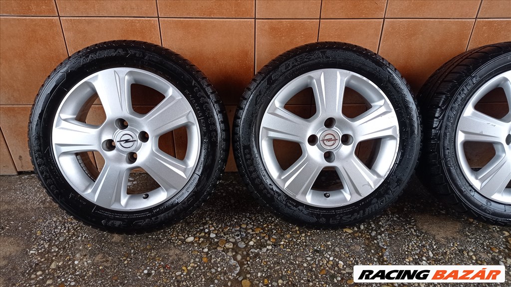 OPEL CORSA C 15" ALUFELNI 4X100 TÉLI 185/55R15 GUMIVAL OLCSÒN!! 2. kép