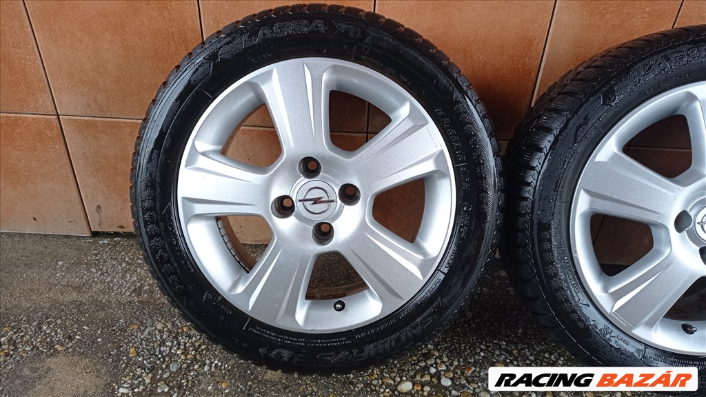 OPEL CORSA C 15" ALUFELNI 4X100 TÉLI 185/55R15 GUMIVAL OLCSÒN!! 4. kép