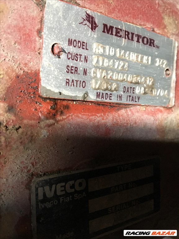 Iveco Eurocargo 120E240 híd, hátsó híd, diffi, differenciálmű 4. kép