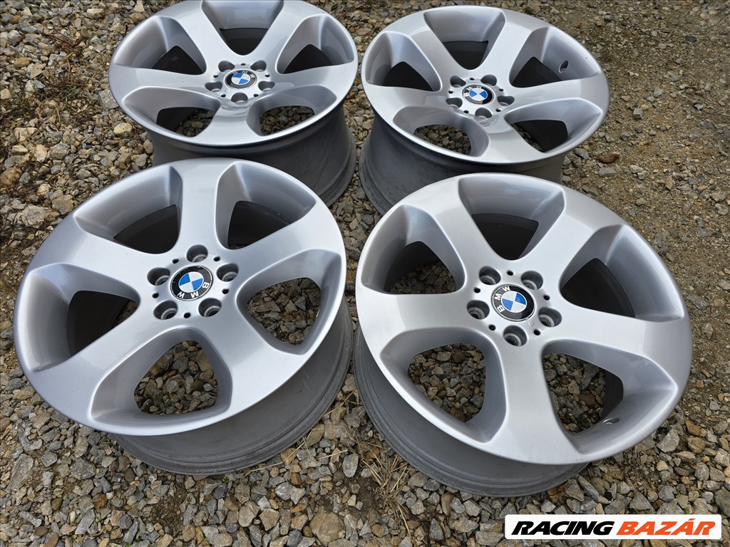 Kétszéles: Első:9x 19",  ET48; Hátsó:10x19 ,ET45  újszerű gyári BMW alufelni 1. kép