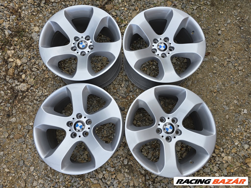 Kétszéles: Első:9x 19",  ET48; Hátsó:10x19 ,ET45  újszerű gyári BMW alufelni 3. kép