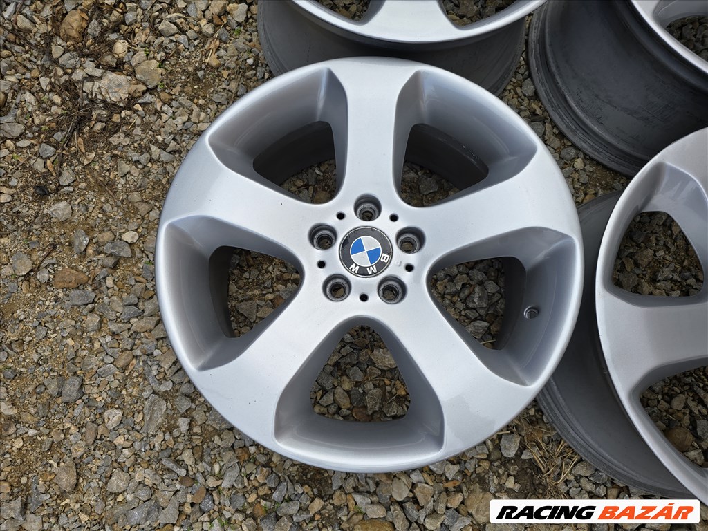 Kétszéles: Első:9x 19",  ET48; Hátsó:10x19 ,ET45  újszerű gyári BMW alufelni 5. kép
