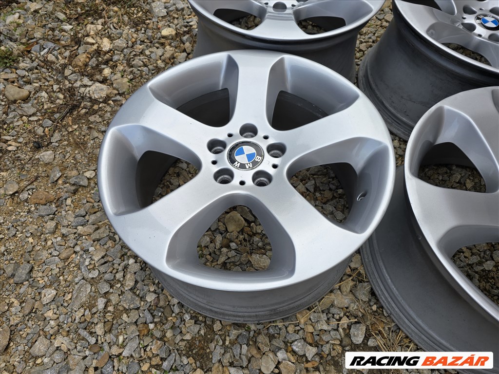 Kétszéles: Első:9x 19",  ET48; Hátsó:10x19 ,ET45  újszerű gyári BMW alufelni 6. kép