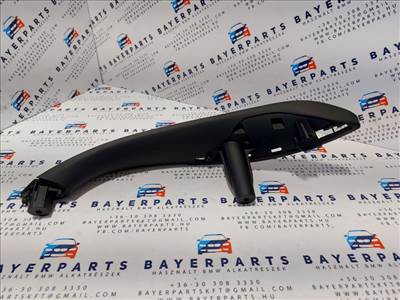 BMW F30 F31 F32 F34 F35 F36 F82 M3 fekete bal hátsó ajtóbehúzó fogantyú kapaszkodó ajtó behúzó karfa