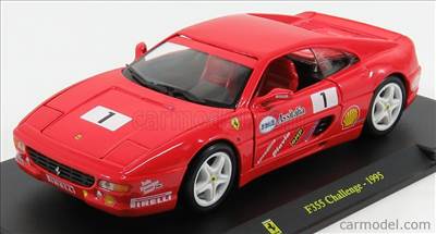 FERRARI F355 CHALLENGE N 1 1995 - CON VETRINA - WITH SHOWCASE RED