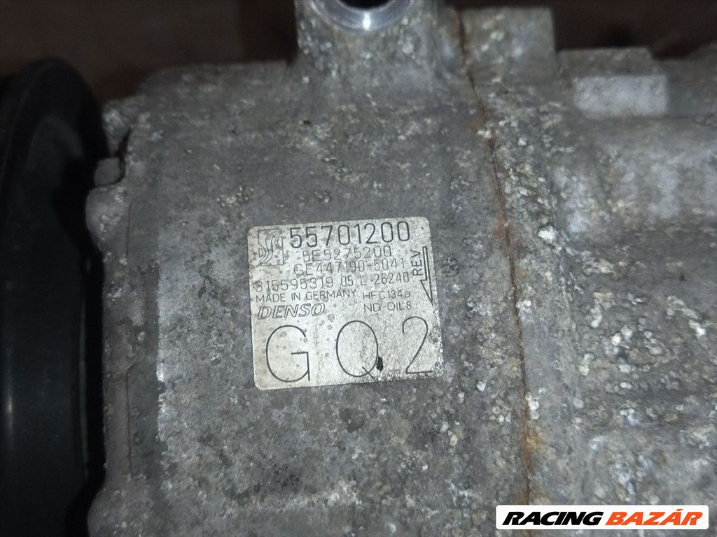 Opel Corsa D 1.2 klímakompresszor 55701200 3. kép