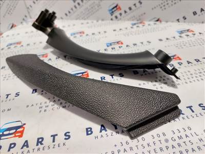 BMW E90 E91 fekete jobb első hátsó ajtóbehúzó fogantyú kapaszkodó ajtó behúzó karfa