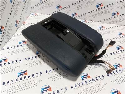 BMW E39 kék csúszkás telefonos könyöklő kartámasz