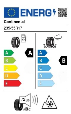 CONTINENTAL ALLSEASONCONTACT XL M+S 3PMSF 235/55 R17 103H négyévszakos gumi 2. kép