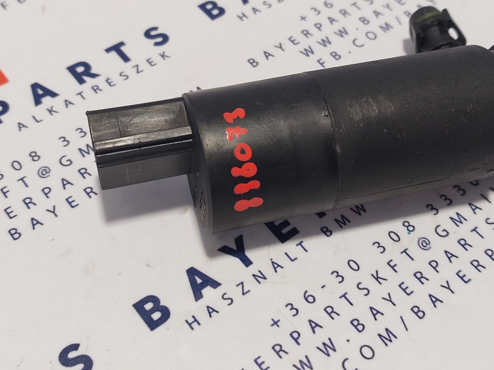 BMW E87 E36 E46 E90 E39 E60 E38 E65 X1 X3 X5 gyári fényszórómosó lámpamosó szivattyú motor 2. kép