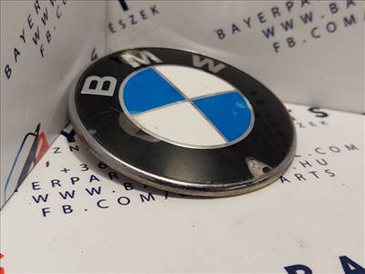 Bmw E46 E90 F30 stb. 74mm bontott hátsó embléma