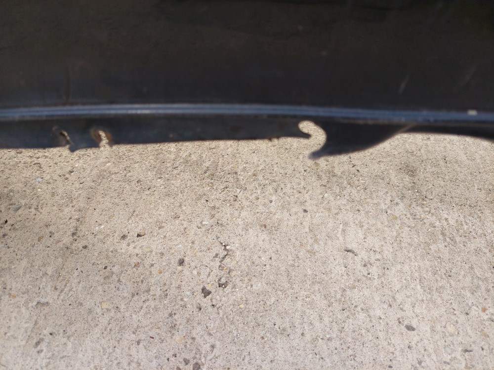 BMW E46 coupe cabrio fekete elsõ lökhárító lökös 5. kép