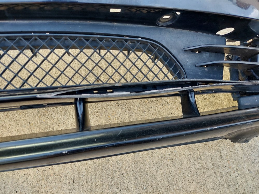 BMW E46 coupe cabrio fekete elsõ lökhárító lökös 7. kép