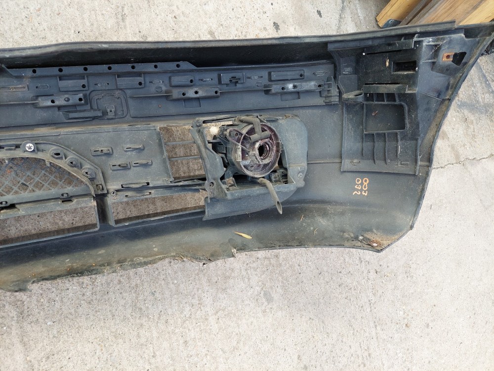 BMW E46 coupe cabrio fekete elsõ lökhárító lökös 10. kép