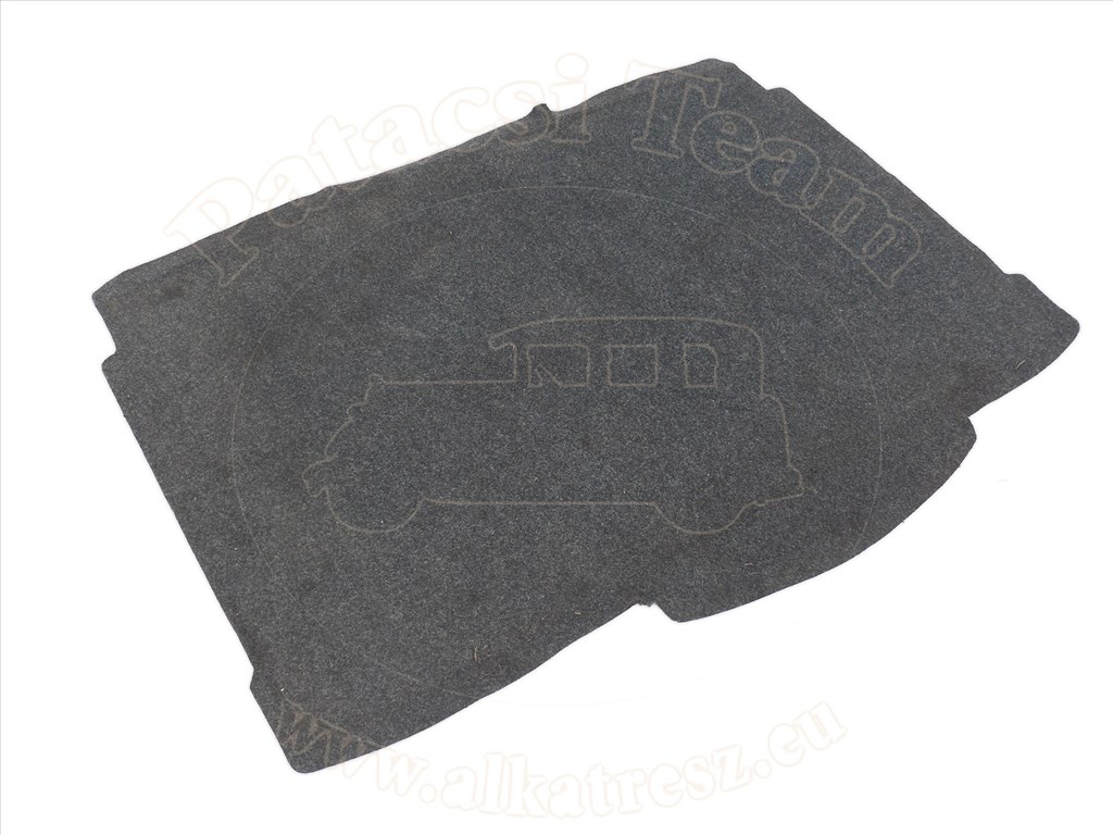 Opel Corsa D/2 2011-2014 - szőnyeg, hátsó raktér padló, faszénszín metál, kivéve van/flexfix/rakodódoboz/pótkerék/osztott ülés 1. kép