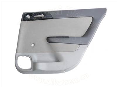 Opel Astra G 1997-2010 - kárpit, jobb oldali hátsó ajtó, árnyékszürke, króm kilinccsel, kézi ablakemelőhöz, 4/5ajtós és van/caravan, 02-