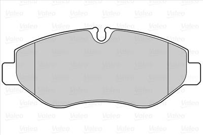 VALEO 301027 - fékbetét IVECO