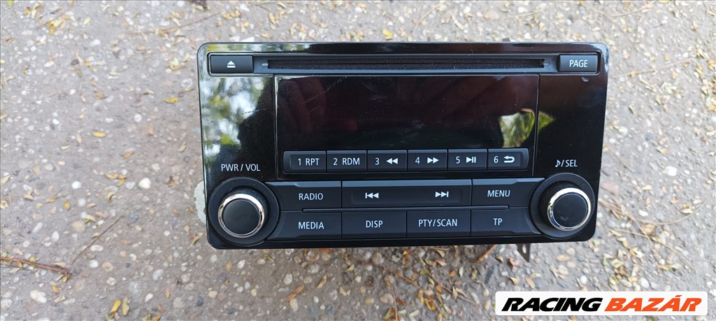 Mitsubishi Lancer VIII, Outlander, ASX gyári cd-s rádió 8701a626 1. kép