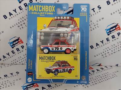 Matchbox Collectors - Datsun 510 Rally (1970) - Matchbox - 1:64