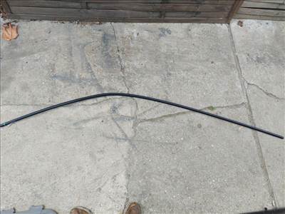 BMW E46 touring matt fekete shadowline vízlehúzó díszléc dekorléc - bal