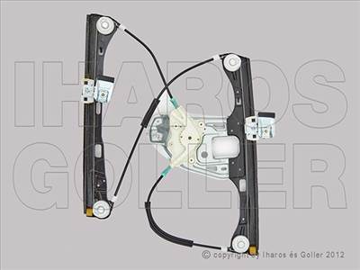 Mercedes C 2000-2006 W203 - Ablakemelő motor nélkül, jobb első, 04- (4/5 a.)