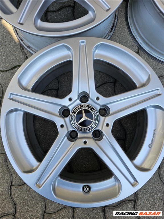  5x112 lyukosztású 6,5JJ 16" újszerű (gyári felni) alufelni 4. kép