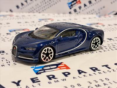 Bugatti Chiron Le Patron (2016) - sötét kék - Bburago - 1:43