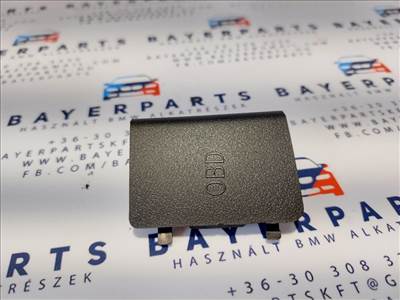 BMW E90 E91 E92 E93 fekete OBD takaró fedél