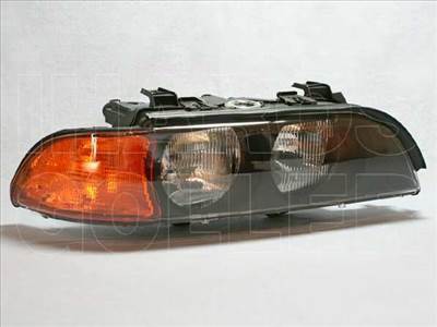 BMW 5 1995-2000 E39 - Fényszóró FF-H7/HB3 sárga vill. jobb DEPO
