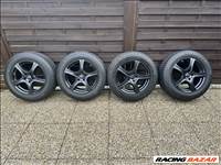  5x120 lyukosztású 18" újszerű RONAL alufelni, rajta 255/55 használt Bridgestone téli gumi gumi 