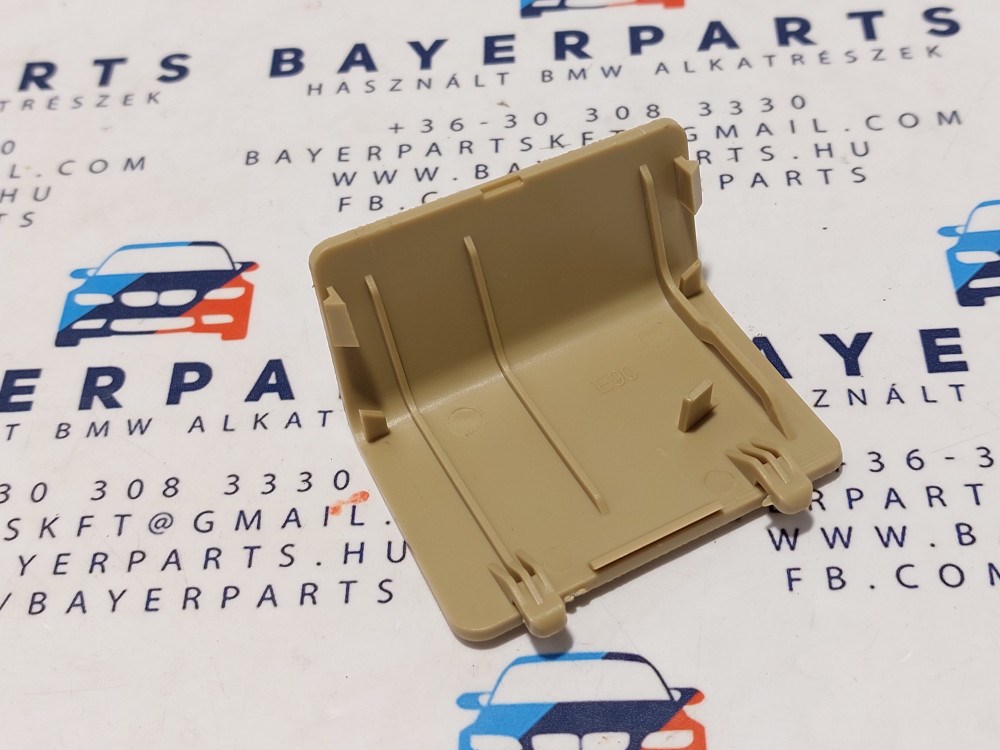 BMW E90 E91 E92 E93 bézs OBD takaró fedél 3. kép
