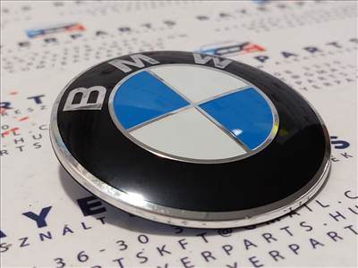 BMW E46 E30 E36 E39 E38 E90 X5 stb bontott első embléma 82mm