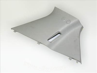 Opel Corsa D 2006-2014 - borítás, c-oszlop, szürke, bal oldali, kivéve függöny légzsák, 5ajtós