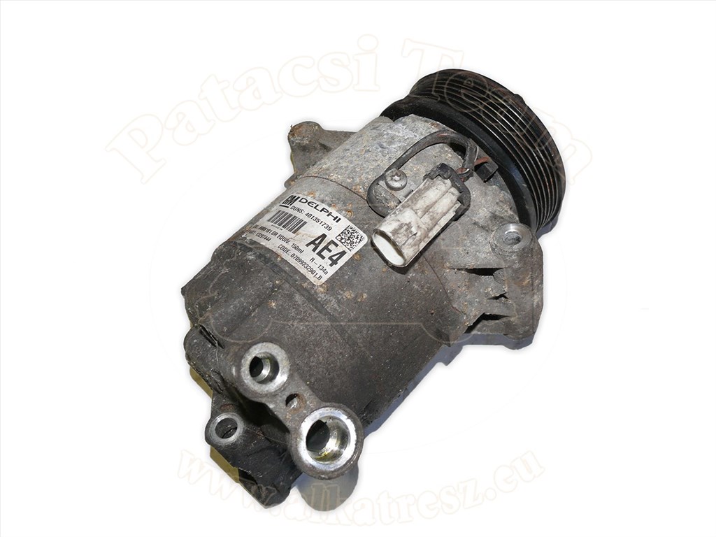 Opel Zafira B/2 2007-2011 - klímakompresszor, (z)19(dt/dth/dtj/dtl),  jelölés: AE4 1. kép