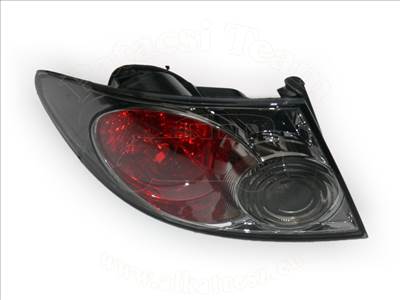 Mazda 6 2005-2007 - Hátsó lámpa üres külső króm-szürke bal 4/5a