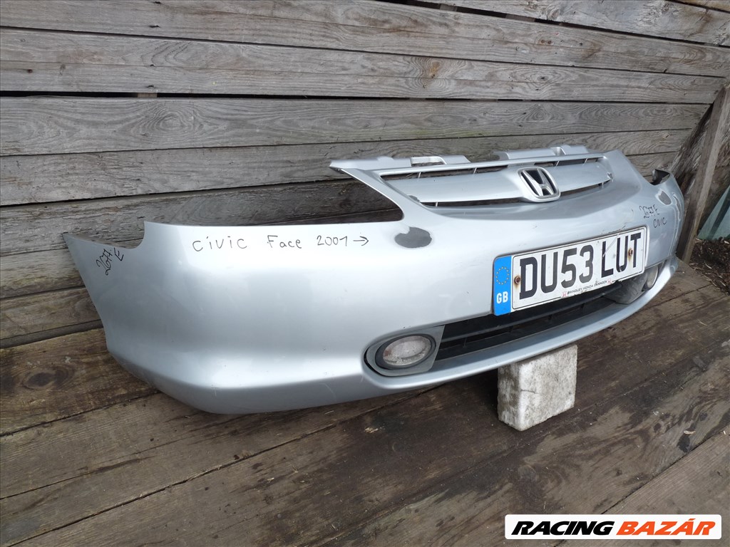 Honda Civic VII Első lökhárító  71101sgazz00 2. kép