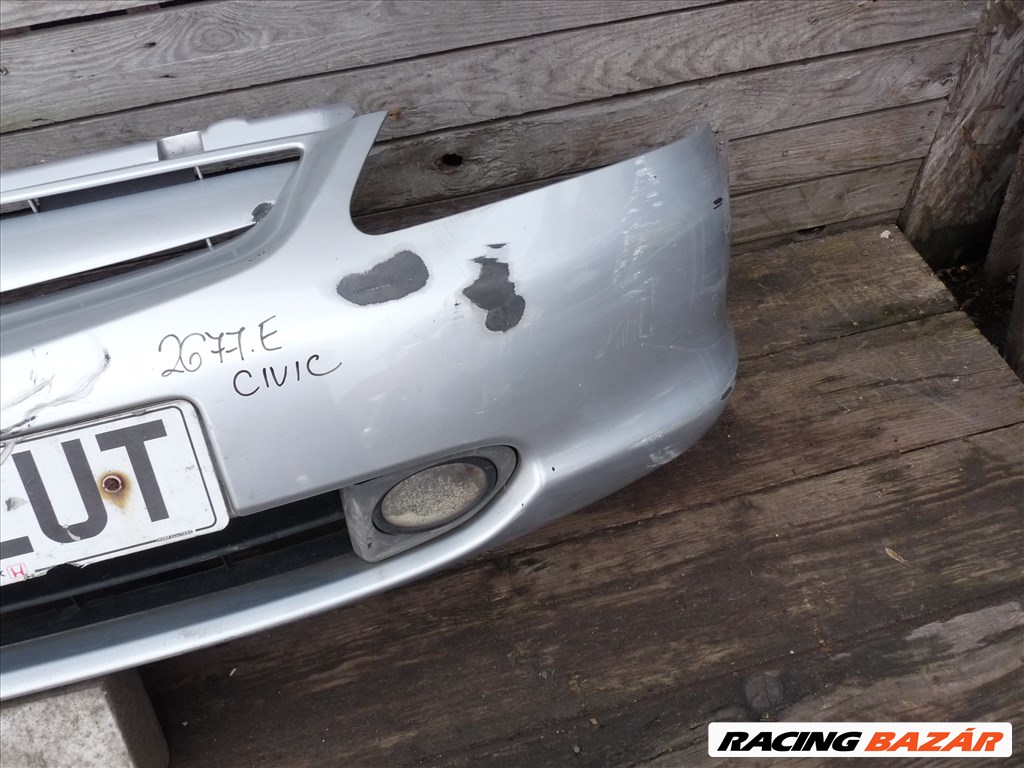 Honda Civic VII Első lökhárító  71101sgazz00 6. kép