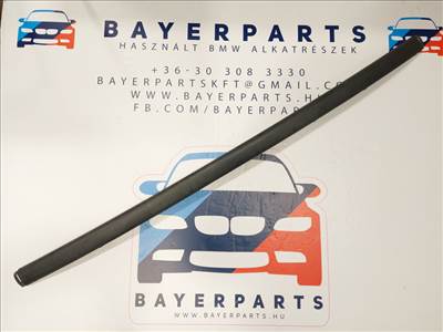 BMW E46 facelift sedan fekete hátsó lökhárító díszléc