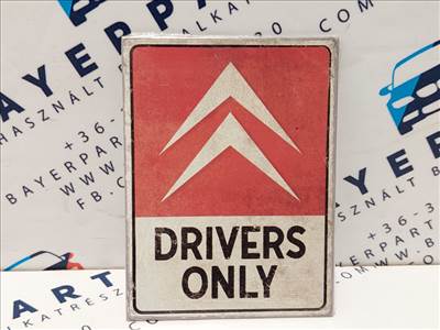Citroen Drivers Only hûtőmágnes hûtő mágnes