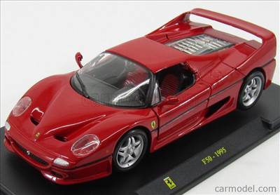 FERRARI F50 1995 - CON VETRINA - WITH SHOWCASE RED