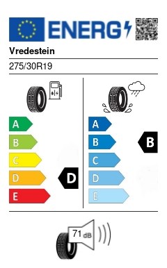 Vredestein ULTRAC VORTI+ XL 275/30 R19 96Y nyári gumi 2. kép