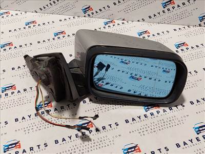 BMW E46 sedan touring ezüst szürke titansilber motorosan behajló jobb visszapillantó tükör - hibás