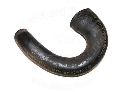 Opel Astra G 1997-2010 - könyökcső, szívócsonk a turbofeltöltőhöz, (x/y)20(dtl)