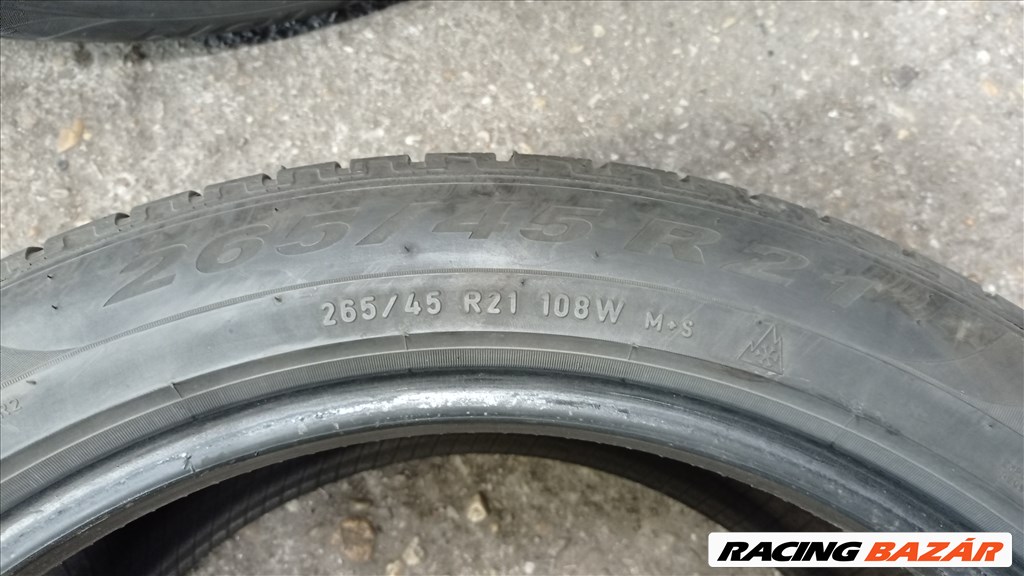  265/4521" használt Pirelli téli gumi gumi 4. kép