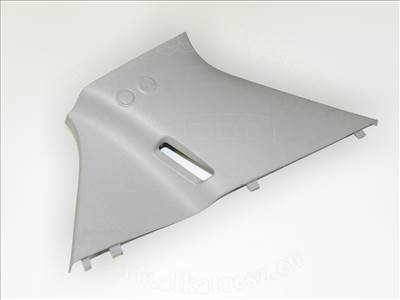 Opel Corsa D/2 2011-2014 - borítás, c-oszlop, szürke, jobb oldali, kivéve függöny légzsák, 5ajtós