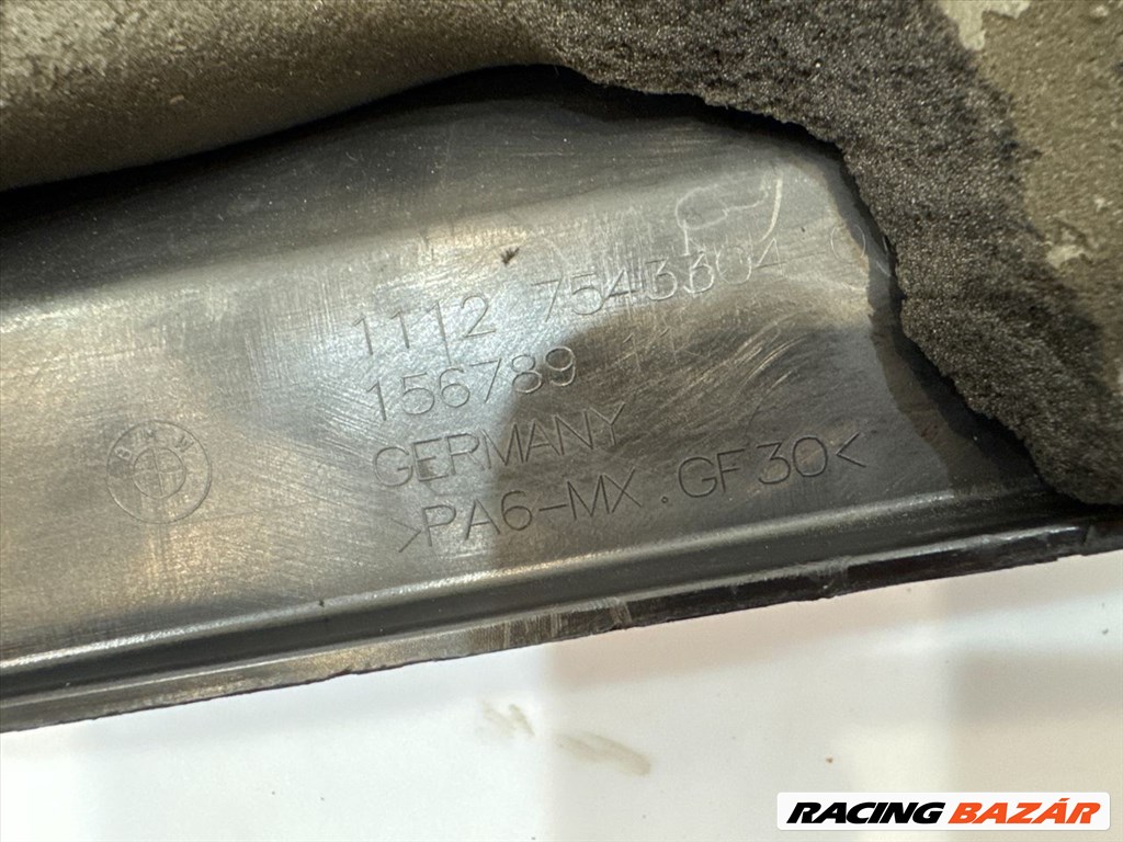 BMW E82 E90 E60 35i N54B30A 306le motorburkolat  11127575036 5. kép